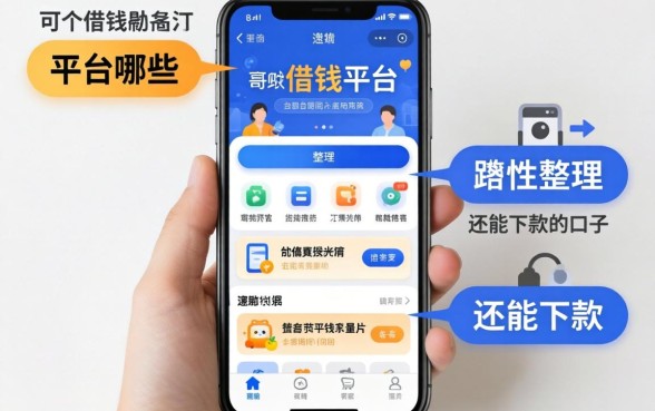 不押手机可以借钱平台有哪些？整理了几个还能下款的口子