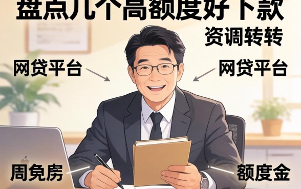急需资金周转？盘点几个高额度好下款的网贷平台