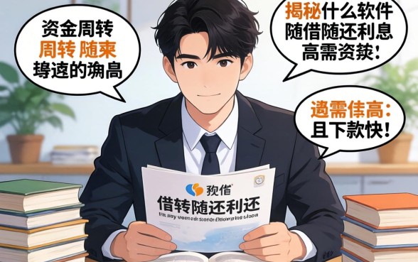 急需资金周转？揭秘什么软件随借随还利息高且下款快