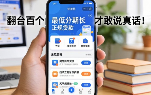 利息最低分期长的正规贷款app,我翻了上百个后台才敢说真话
