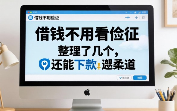在哪借钱不用看征信？整理了几个还能下款的渠道