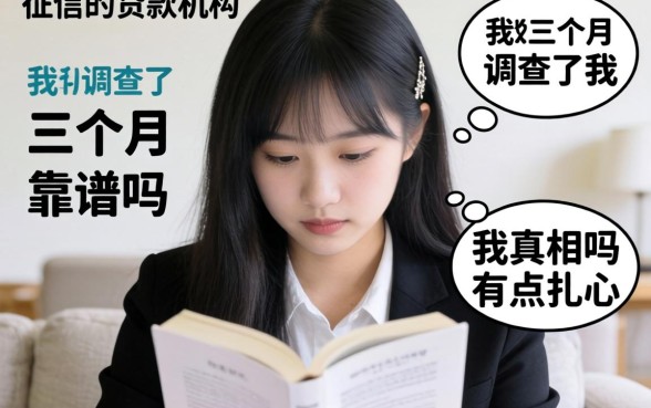 不上征信的贷款机构靠谱吗？我调查了三个月，真相有点扎心