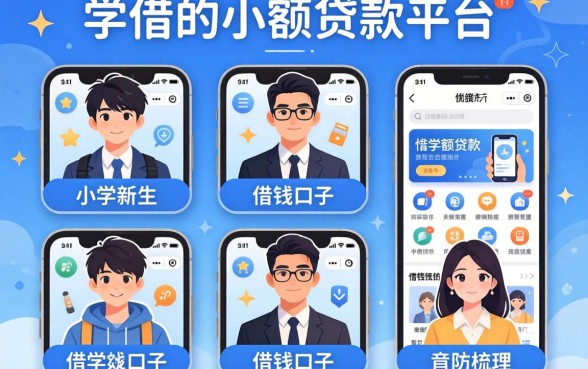 学生可借的小额贷款平台,梳理五个手机上可以借钱的口子