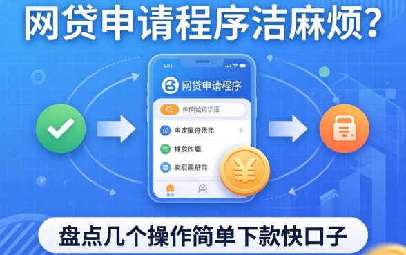 网贷申请程序太麻烦？盘点几个操作简单下款快的口子