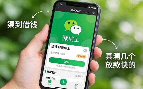 手机什么软件可以借钱到微信上？实测几个放款快的渠道