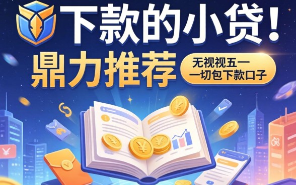 2026能秒下款的小贷，鼎力推荐五个无视一切包下款口子