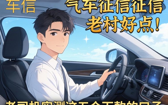 名下有车征信会好点吗?老司机实测这五个下款稳的口子
