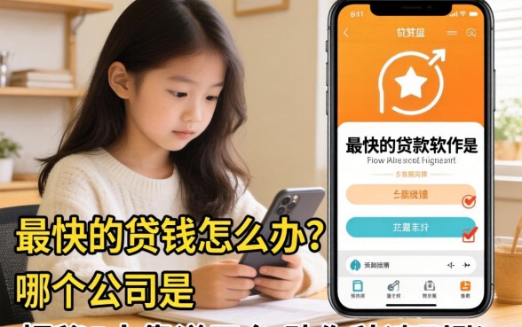 急需用钱怎么办？最快的贷款软件是哪个公司？揭秘5大靠谱平台助你秒速到账