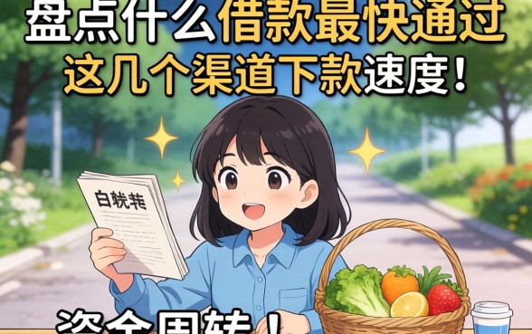 急需资金周转？盘点什么借款最快通过，这几个渠道下款速度惊人