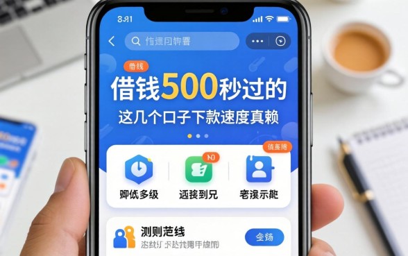 实测借钱500秒过的app，这几个口子下款速度真不赖