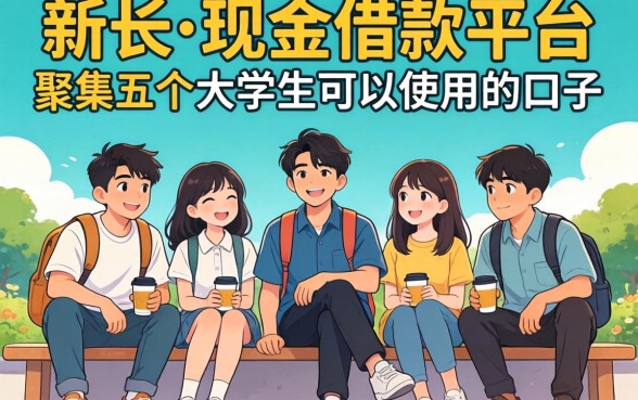 门槛低的现金借款平台，归集五个大学生可以使用的口子