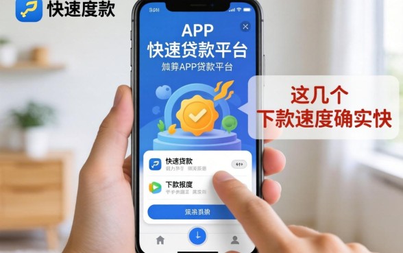 实测能快速下款的手机app贷款平台,这几个下款速度确实快