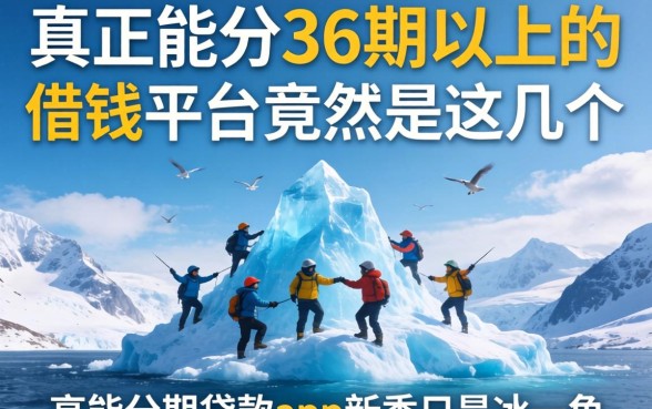 我找遍全网发现,真正能分36期以上的借钱平台竟然是这几个,高能分期贷款app新秀只是冰山一角