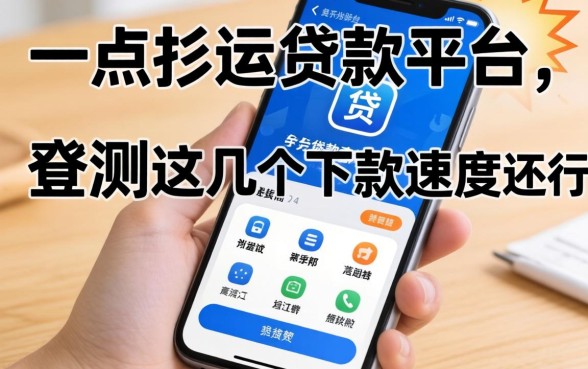 有什么好一点的手机贷款平台?实测这几个下款速度还行