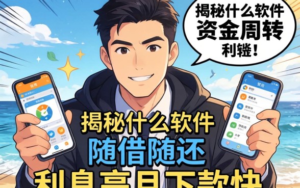 急需资金周转？揭秘什么软件随借随还利息高且下款快