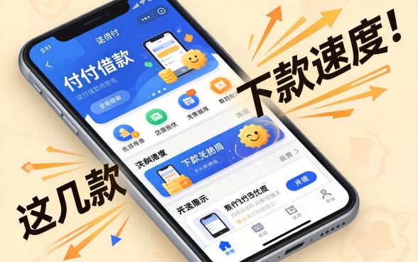 类似分付的借款软件有哪些？这几款下款速度比较快