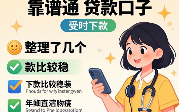 最近比较靠谱的贷款口子,整理了几个下款比较稳的