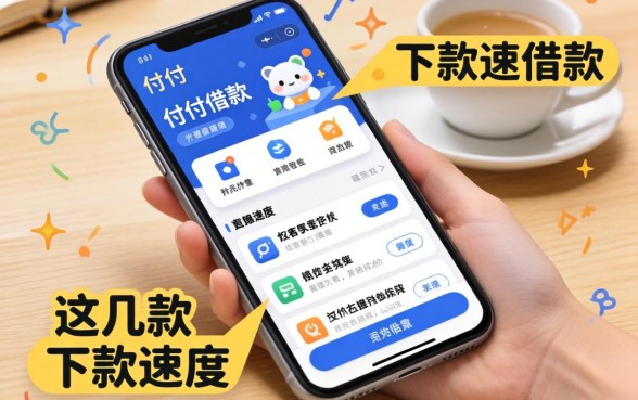 类似分付的借款软件有哪些？这几款下款速度比较快
