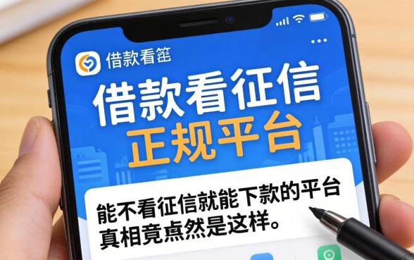 我试了那些借款不看征信的正规平台，发现能不看征信就能下款的平台真相竟然是这样