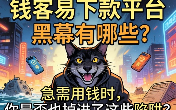 借款最容易下款的平台黑幕有哪些？急需用钱时你是否也掉进了这些陷阱？