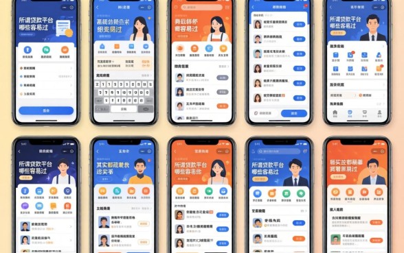 我试了十几个平台,发现那些所谓贷款平台哪些容易过,其实都藏着这些不为人知的规则