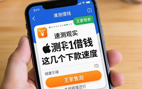 适合苹果手机能借钱,实测这几个下款速度还行