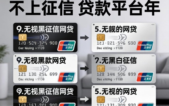 借款不上征信的贷款平台2026年，细致阐述五个无视黑白征信的网贷