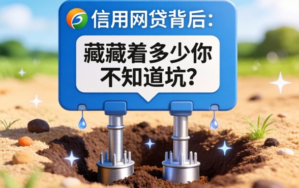 不看个人信用的网贷背后,藏着多少你不知道的坑?