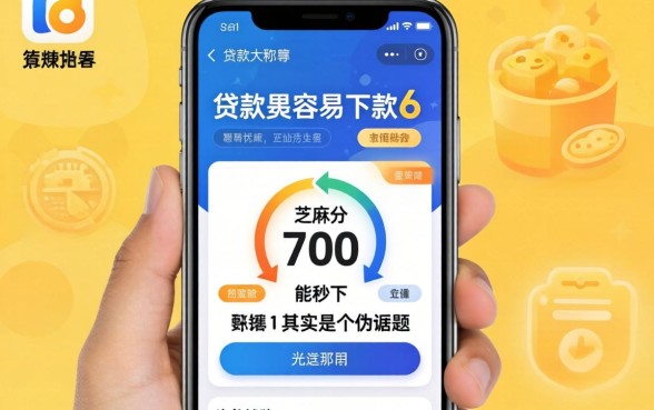 我试了市面上号称手机贷款最容易下款6的软件，发现芝麻分700能秒下其实是个伪命题