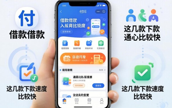 类似分付的借款软件有哪些？这几款下款速度比较快