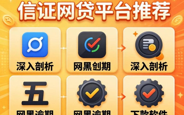 不看信证网贷平台推荐，深入剖析五个网黑逾期下款软件