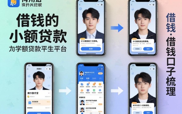 学生可借的小额贷款平台,梳理五个手机上可以借钱的口子