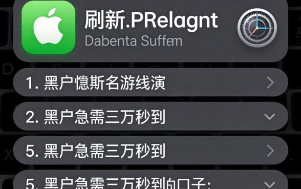 苹果app应用刷新有什么用，归纳5个黑户急需三万秒到的的口子