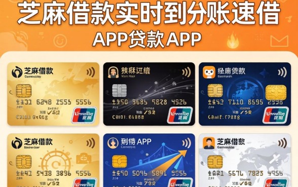信用卡app贷款有哪些，概括5个芝麻借款实时到账速借app