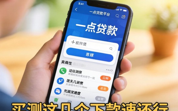 有什么好一点的手机贷款平台?实测这几个下款速度还行