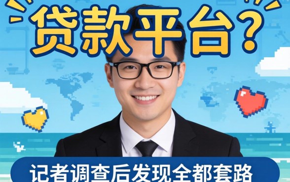能直接通过的贷款平台？记者调查后发现全是套路