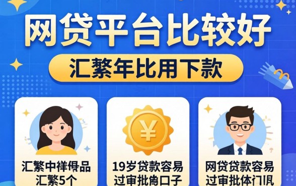 什么网贷平台比较好用好下款，汇整5个19岁贷款容易过审批的口子