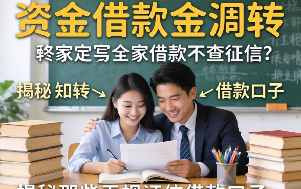 急需资金周转?哪家借款不查征信?揭秘那些无视征信的借款口子