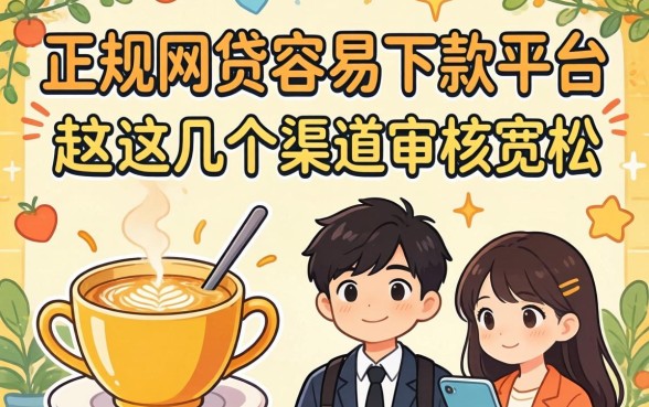 揭秘有些正规网贷容易下款的平台,这几个渠道审核宽松
