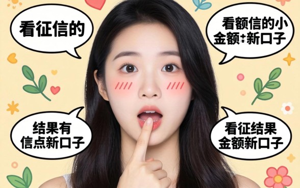 我试了几个所谓不看征信的小额贷新口子，结果有点意外
