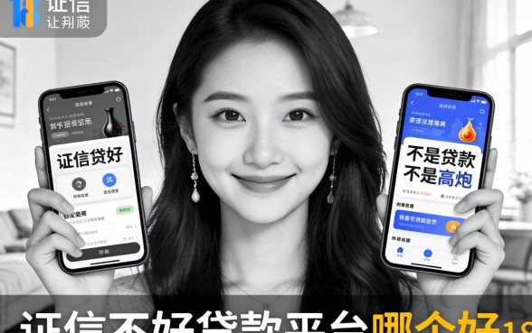征信不好贷款平台哪个好通过18,倾情分享5个黑白贷款不是高炮的软件