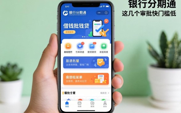 像建行分期通app一样的借钱软件:这几个审批快门槛低