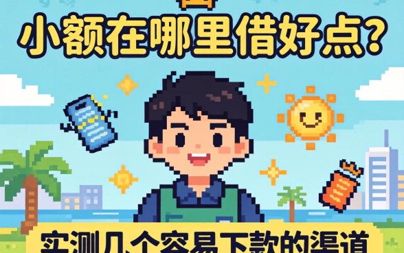 借小额在哪里借好点？实测几个容易下款的渠道