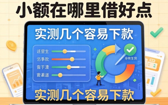 借小额在哪里借好点？实测几个容易下款的渠道
