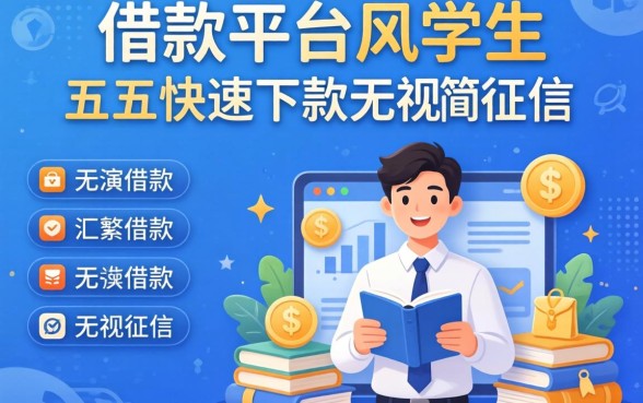 什么借款平台适合学生，汇整五个快速下款无视征信的平台