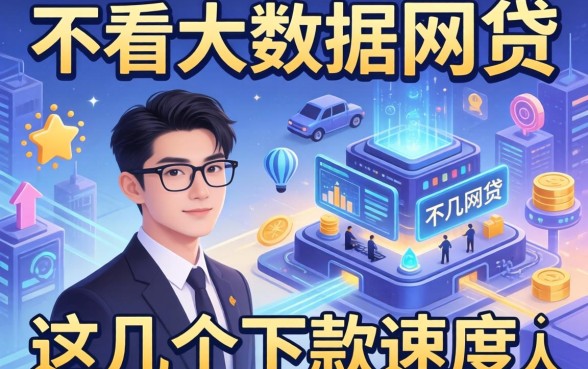 揭秘有哪些不看大数据的网贷,这几个下款速度让人意外