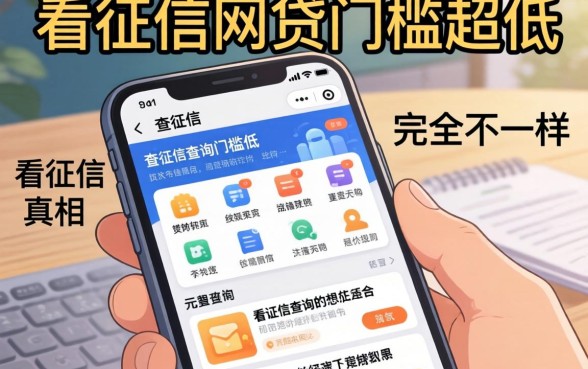 我试了那些不查征信的网贷门槛超低的软件，发现不看征信查询的真相和我想的完全不一样