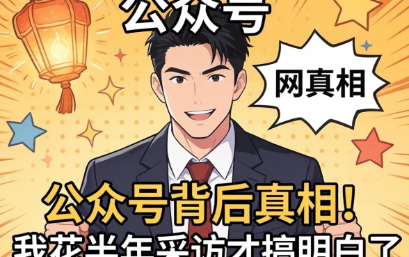 2026网贷公众号背后的真相，我花半年采访才搞明白