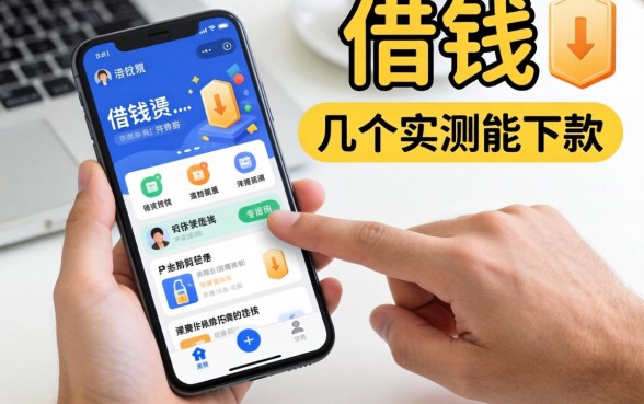 用手机借钱怎么操作？整理了几个实测能下款的渠道