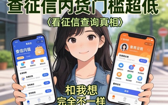 我试了那些不查征信的网贷门槛超低的软件，发现不看征信查询的真相和我想的完全不一样
